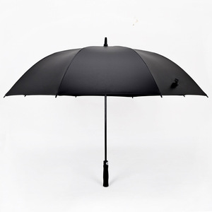 定做30寸纖維高爾夫傘直桿高檔自動廣告雨傘批發LOGO