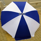 藍白遮陽傘|大傘|廣告傘